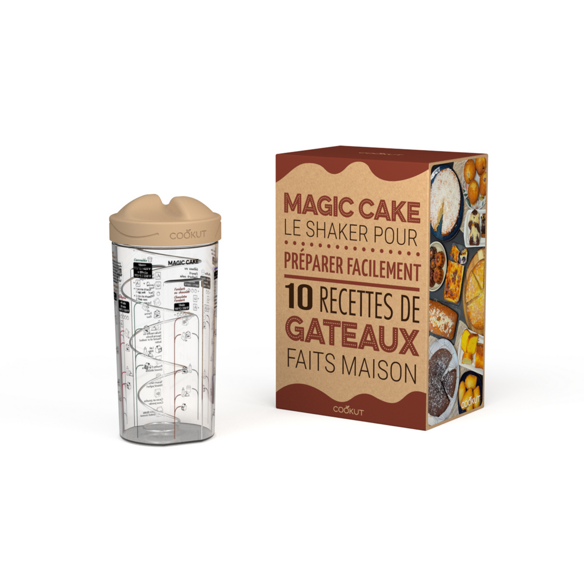 Shaker Magic Cake