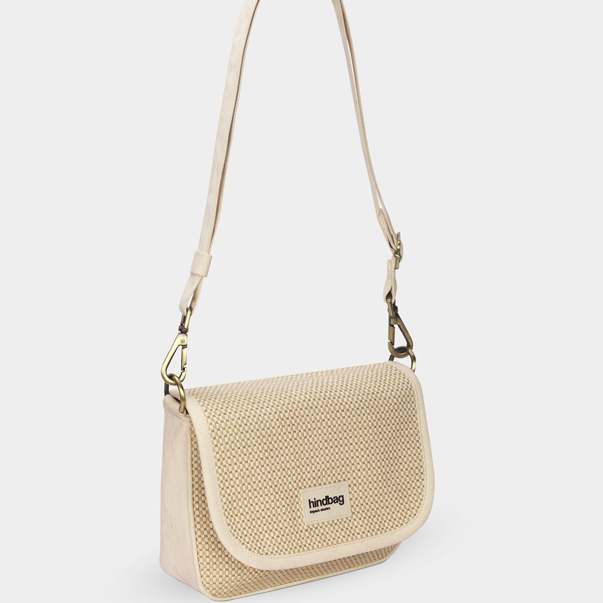 Sac Bandoulière Margault - Tressage Écru
