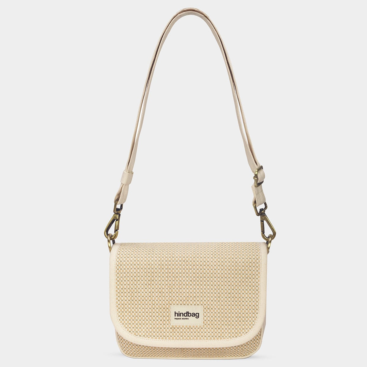 Sac Bandoulière Margault - Tressage Écru