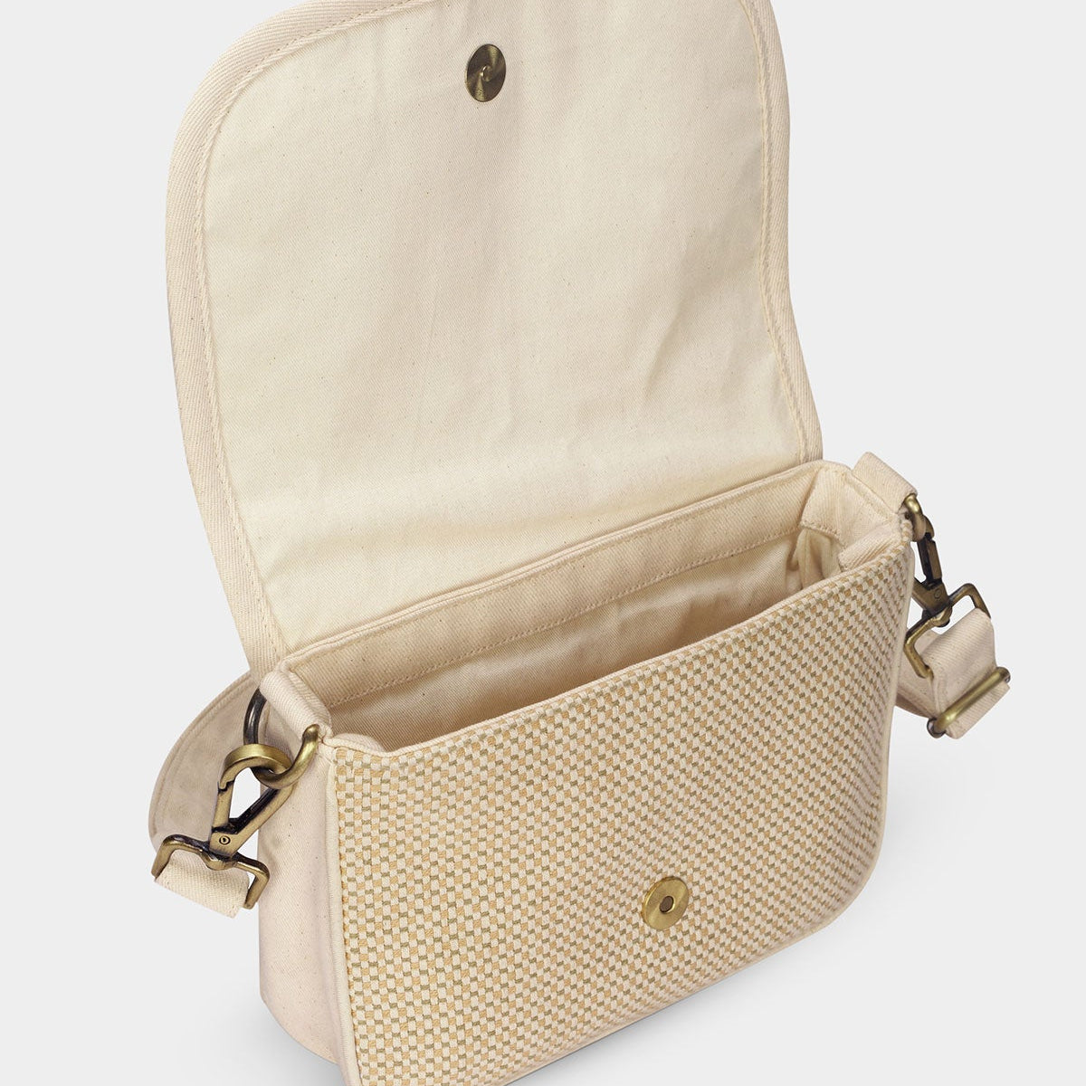 Sac Bandoulière Margault - Tressage Écru