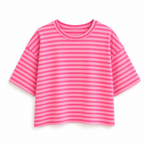 T-Shirt Marinière - Fuschia