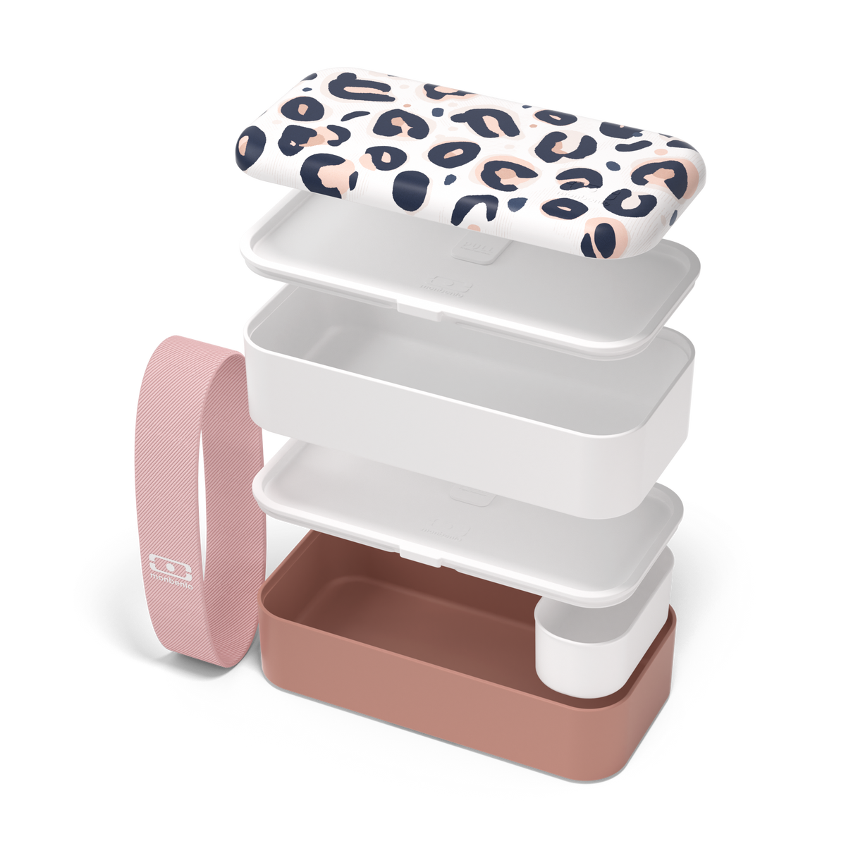Lunch Box - Léopard Rose