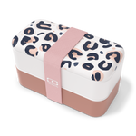 Lunch Box - Léopard Rose