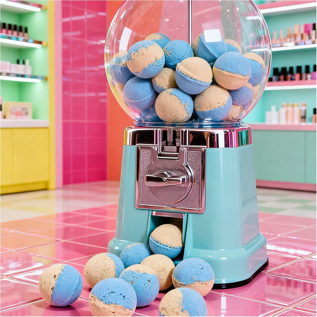 Mini billes de bain effervescentes - Flower Power