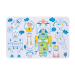 Coloriage effaçable et réutilisable - Robot