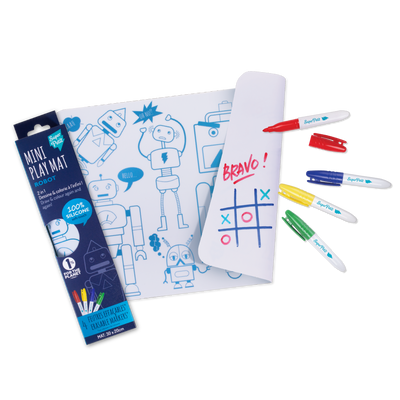 Coloriage effaçable et réutilisable - Robot