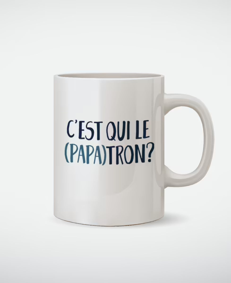 Mug - C'est qui le (Papa)tron