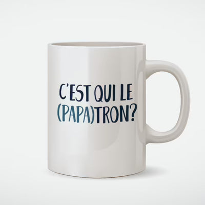 Mug - C'est qui le (Papa)tron