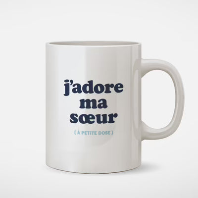 Mug - J'adore ma soeur