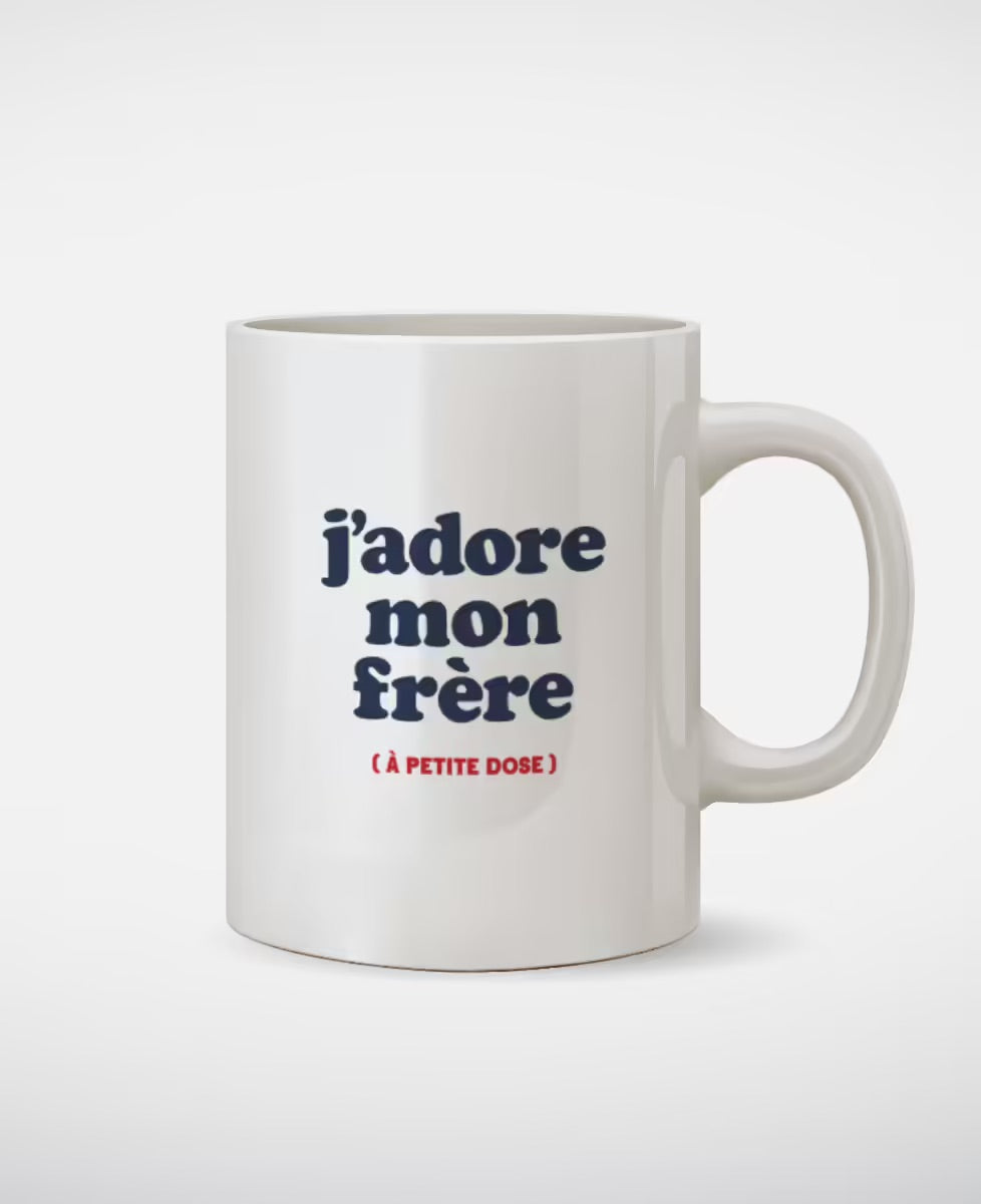 Mug - J'adore mon frère