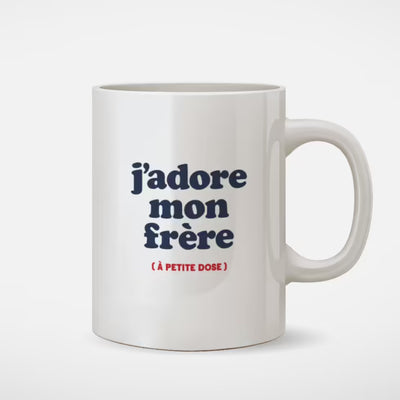 Mug - J'adore mon frère