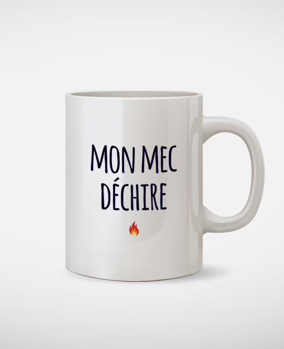Mug - Mon mec déchiré