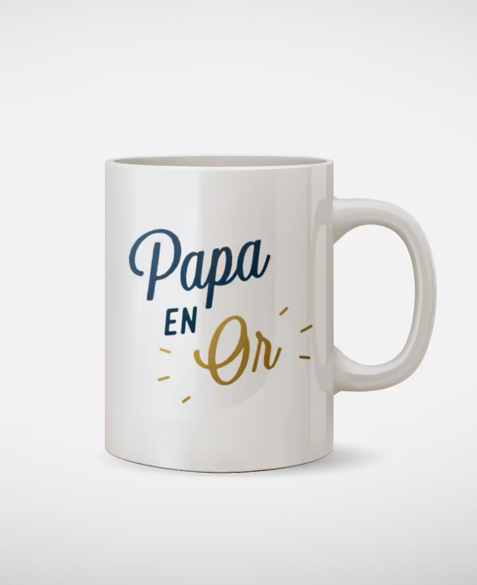 Mug - Papa en or