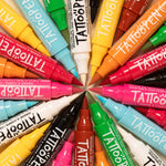 Feutre de Tatouage Temporaire - Jaune