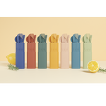 Kit de couverts réutilisables - Jaune