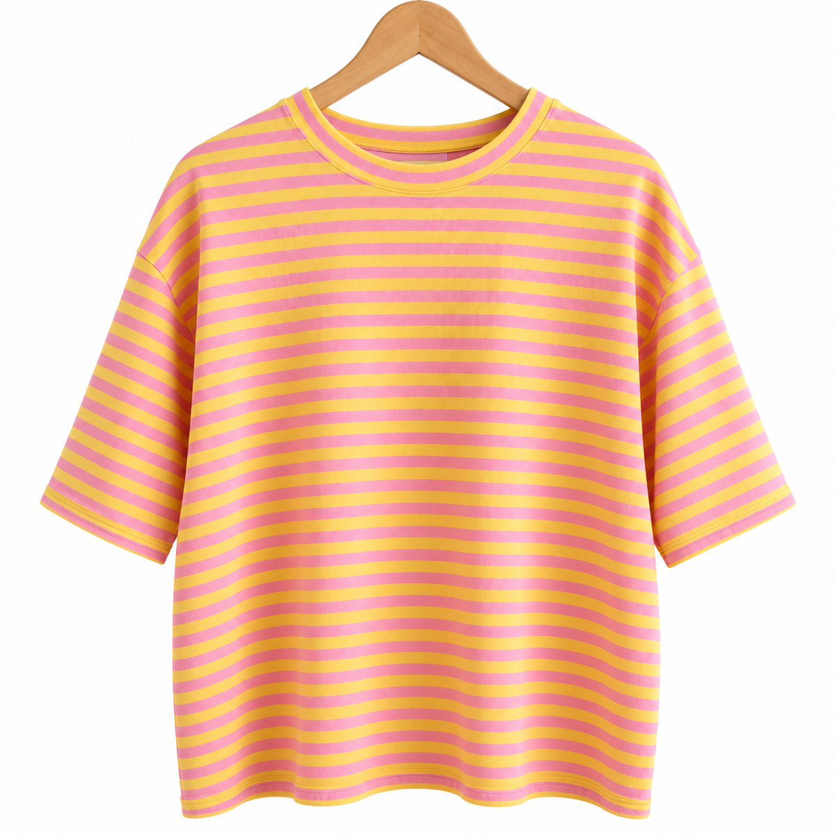 T-Shirt Marinière - Jaune