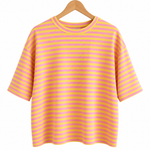 T-Shirt Marinière - Jaune