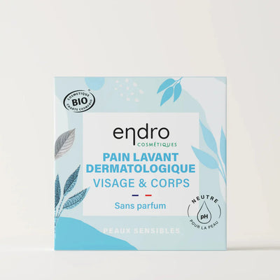 Pain lavant dermatologique