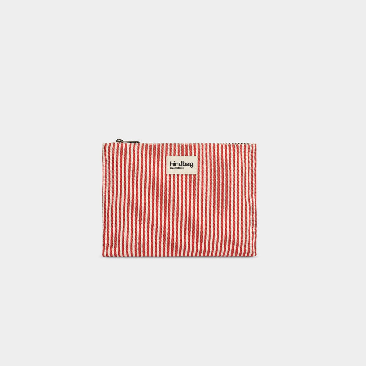 Pochette Ema -  Rayures Fines Rouge