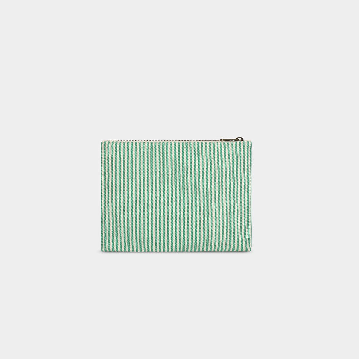 Pochette Ema -  Rayures Fines Vert