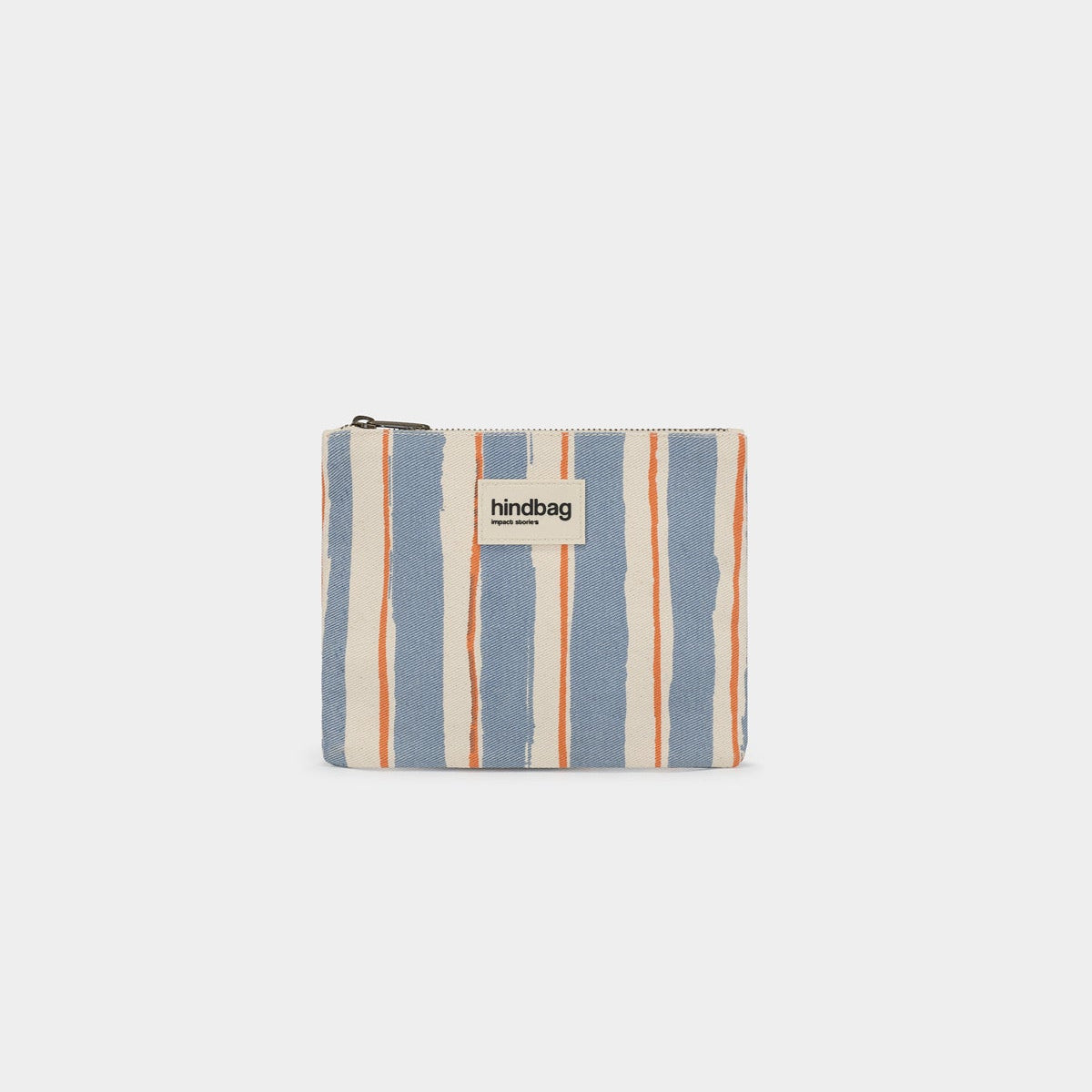 Pochette Lou - Rayures Larges Bleu