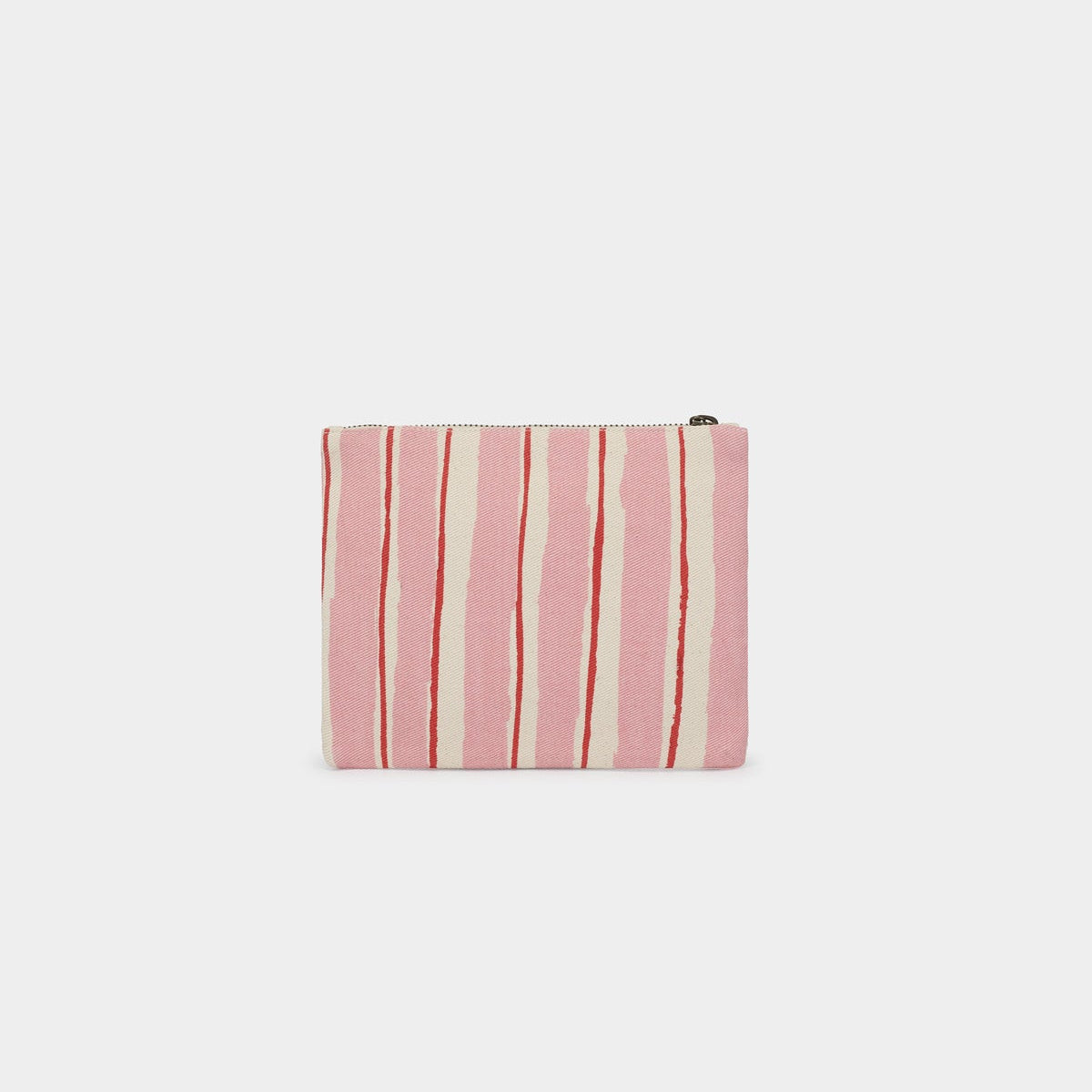 Pochette Lou - Rayures Larges Rose