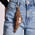 Porte-clés banane Côme - Tigre Cannelle