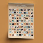 Poster à Gratter - 100 Livres Cultes à Lire dans sa Vie