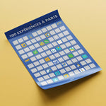 Poster à Gratter - 100 Expériences Incontournables à Vivre à Paris