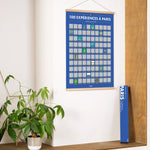 Poster à Gratter - 100 Expériences Incontournables à Vivre à Paris