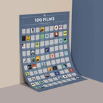 Poster à Gratter - 100 Films Cultes à Voir dans sa Vie