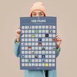 Poster à Gratter - 100 Films Cultes à Voir dans sa Vie