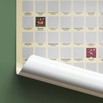 Poster à Gratter - 100 Grands Vins à Déguster dans sa Vie