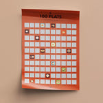 Poster à Gratter - 100 Plats à Goûter dans sa Vie