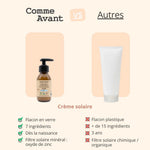 Crème solaire minérale liquide SPF50 - Vanille