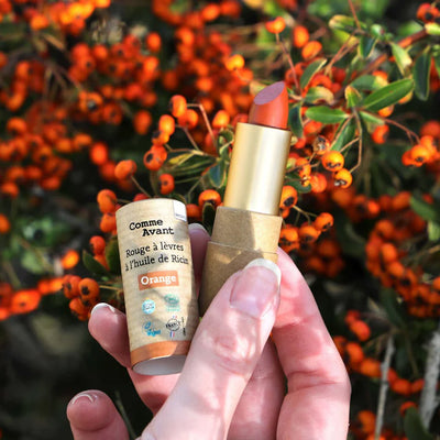 Rouge à lèvres à l'huile de Ricin - Orange