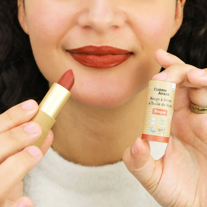 Rouge à lèvres à l'huile de Ricin - Brique