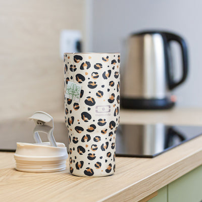 Le grand mug isotherme avec paille