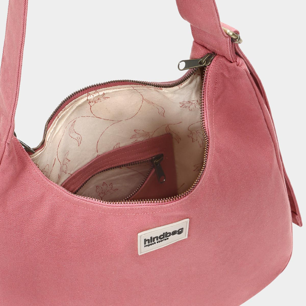 Sac hobo Claire - Rose Blush