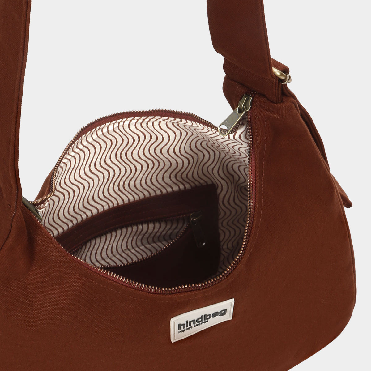 Sac hobo Claire - Chocolat