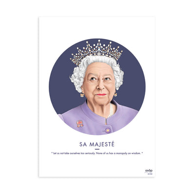 Affiche Sa Majesté - A3