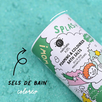 Sels de Bain Colorés - Vert Lagon