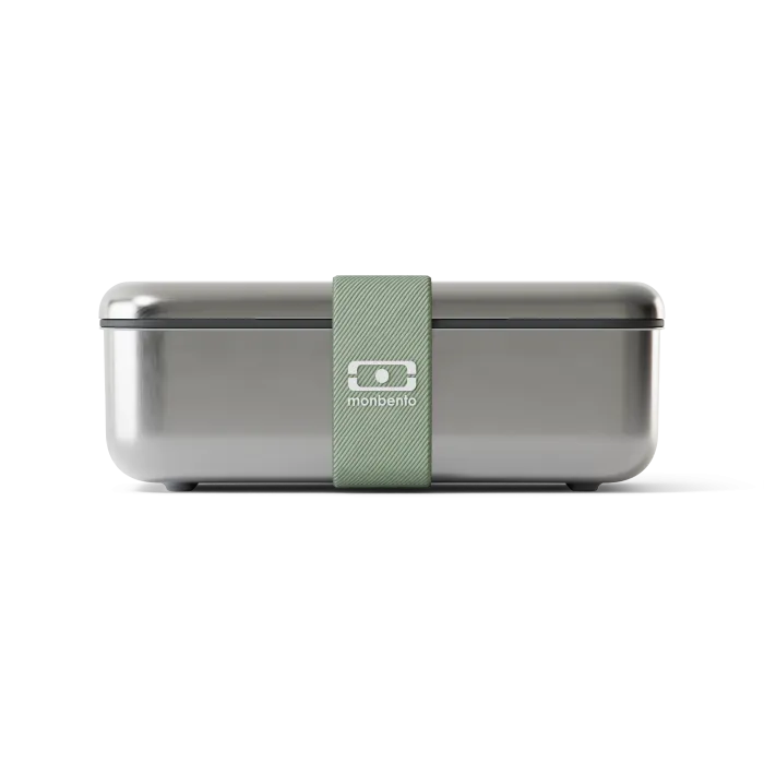 Lunch Box Métal - Vert Natural