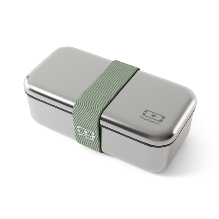 Lunch Box Métal - Vert Natural