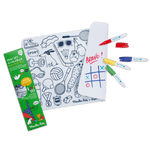 Mini coloriage effaçable et réutilisable - Les Loufoques