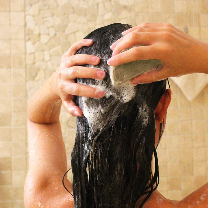 Shampoing solide bio cheveux colorés à l'huile de Brocoli