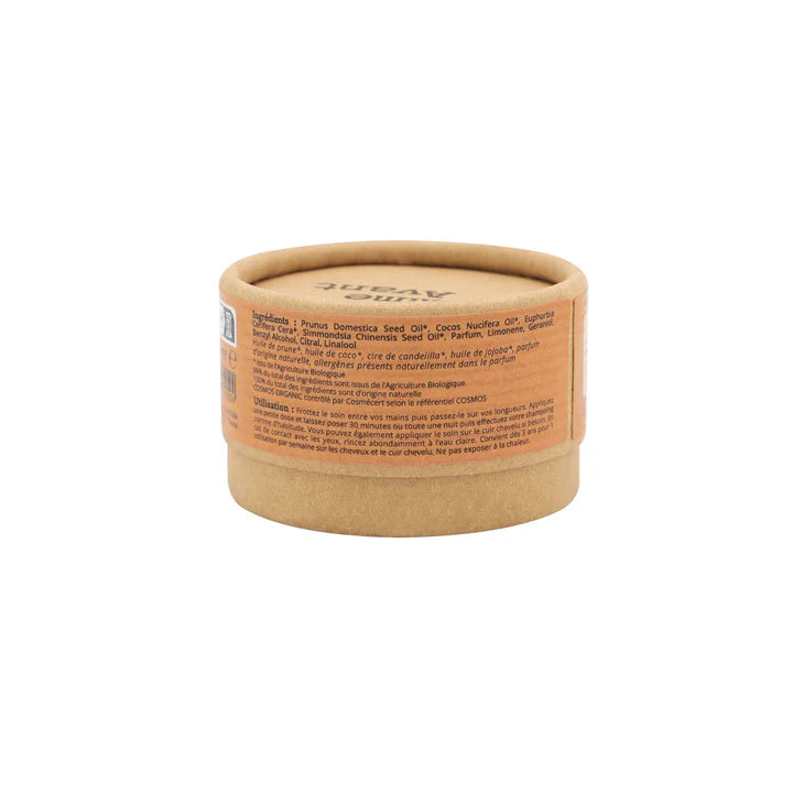 Soin cheveux solide à l'huile de prune - Pêche & Vanille