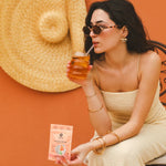 Solid drinks Thé Glacé Pêche - Vitamines C & B - Sans sucres