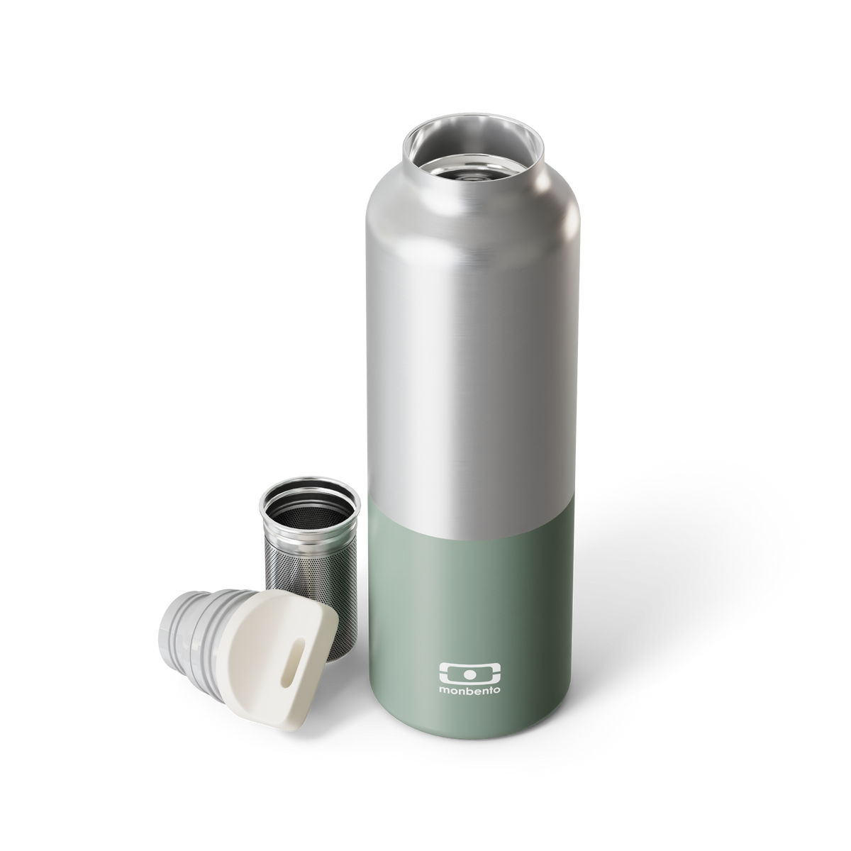 La bouteille isotherme - vert naturel