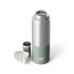 La bouteille isotherme - vert naturel